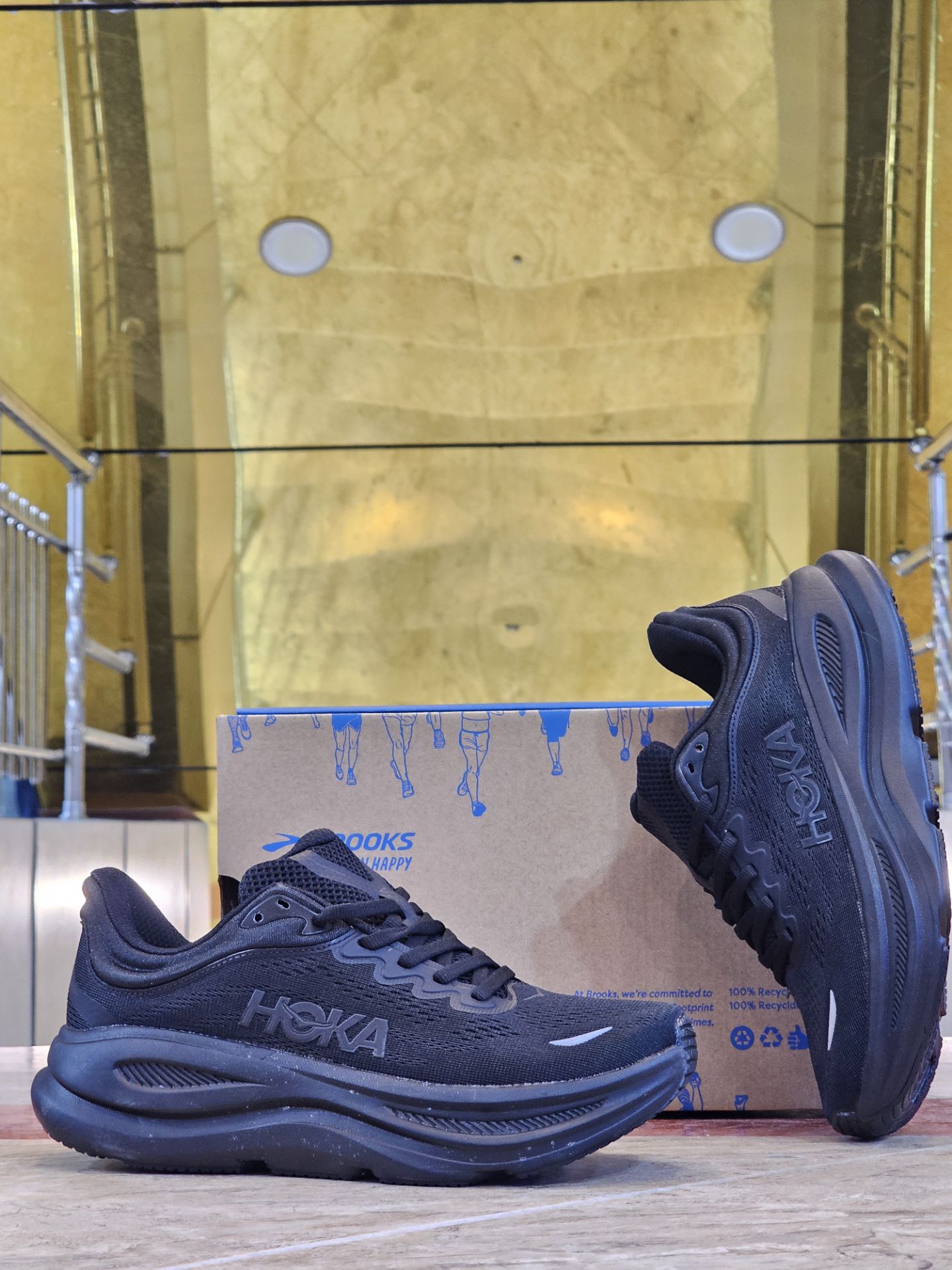 کتونی هوکا باندی 9 کیفیت مستر - سایز 40 تا 45 - Hoka Bondi 9